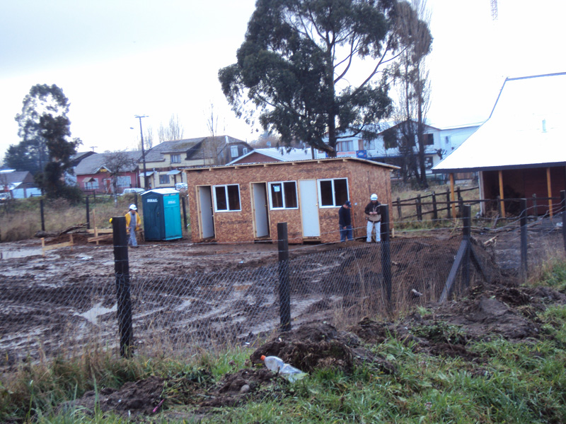 Construcción nueva bodega y talleres municipales de Los Muermos.