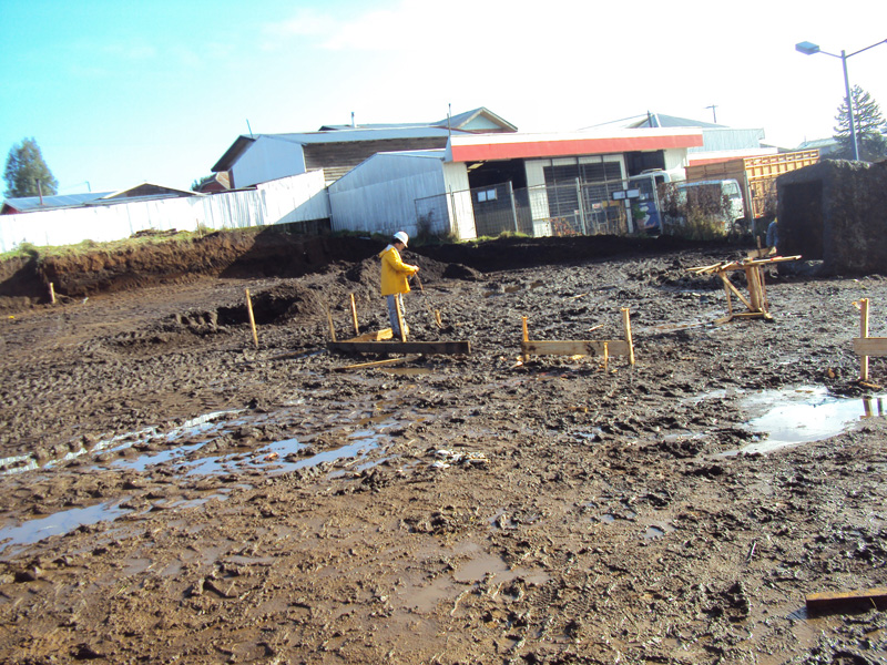 Construcción nueva bodega y talleres municipales de Los Muermos.