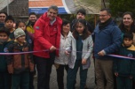 Gobernador Regional Alejandro Santana inaugura obras de conservación de caminos rurales en islas de Quemchi